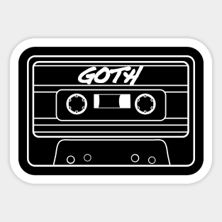 Goth Mixtape Sticker